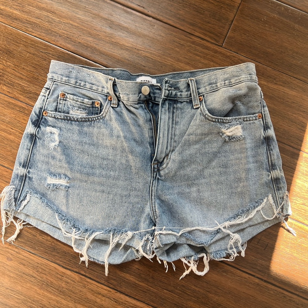 Size 29 Pistola high-rise jean shorts